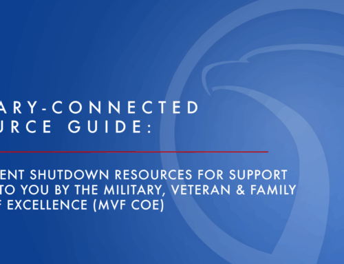 Military-Connected Resource Guide: Government Shutdown Resources for Support
