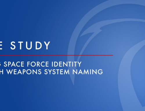 Shaping Space Force Identity Through Weapons System Naming